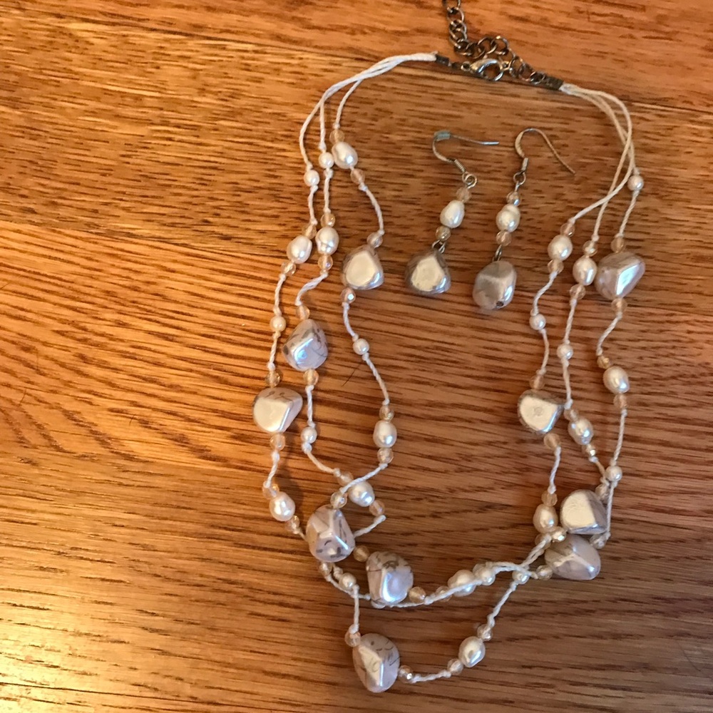 Earring and Necklace Set